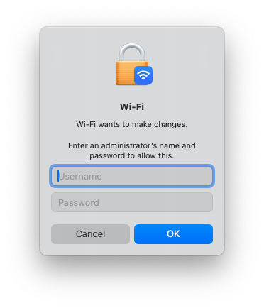 enter login credentials with your username and password