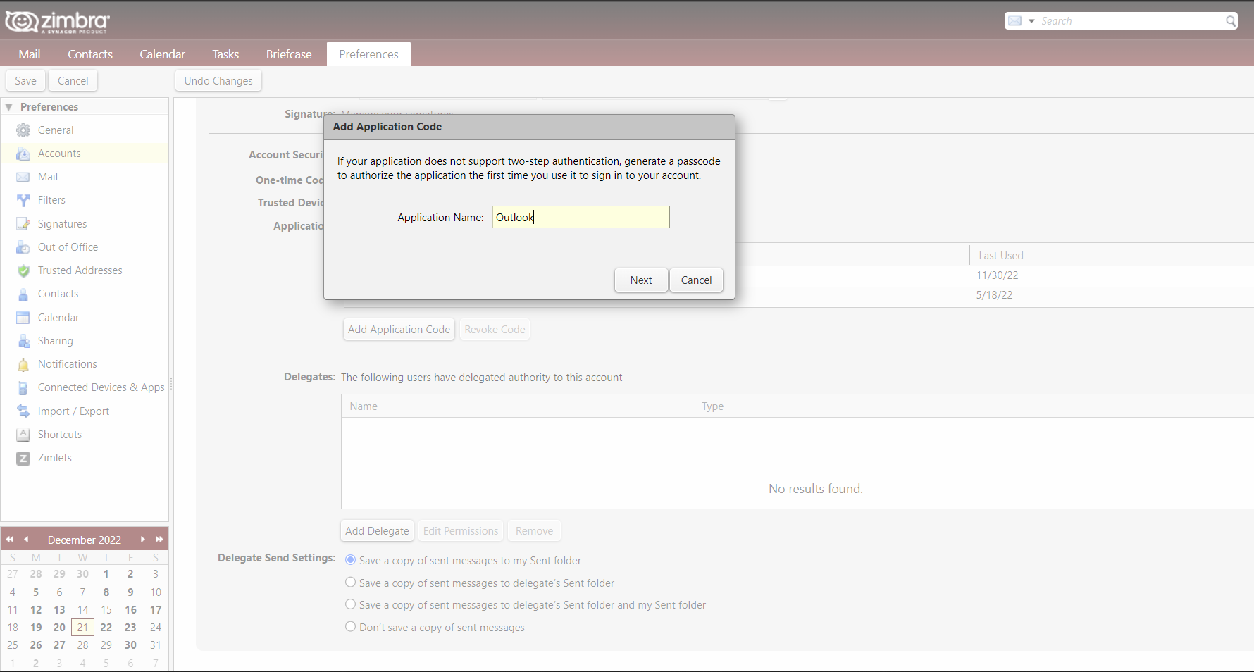Name Application code after your client