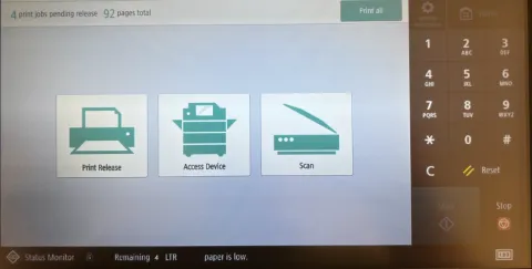 How to scan on printer