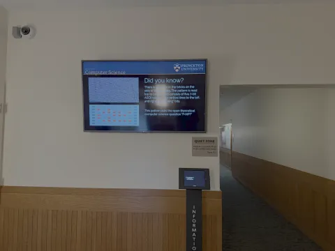 Friend Center Digital TV Display